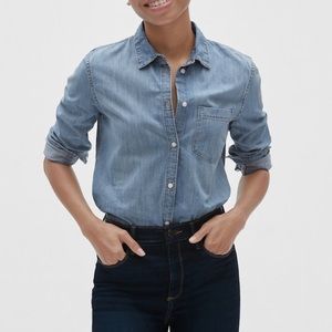 GAP denim perfect shirt - this season